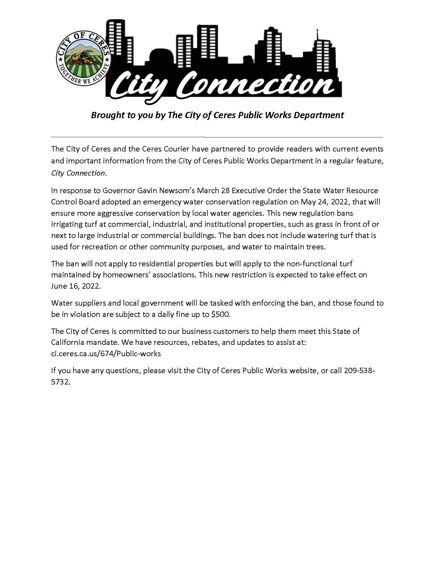 6.10.22 Emergency water conservation